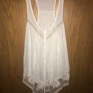 American Eagle white Tank Top